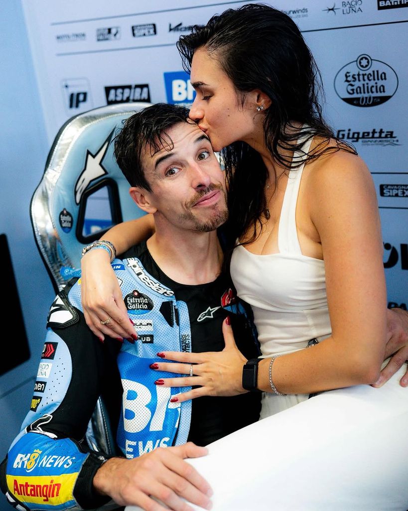 Álex Márquez y Gabriela Guzmán