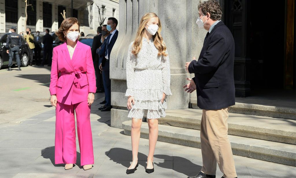 Princess Leonor Attends The 30th Anniversary of The Cervantes Institute