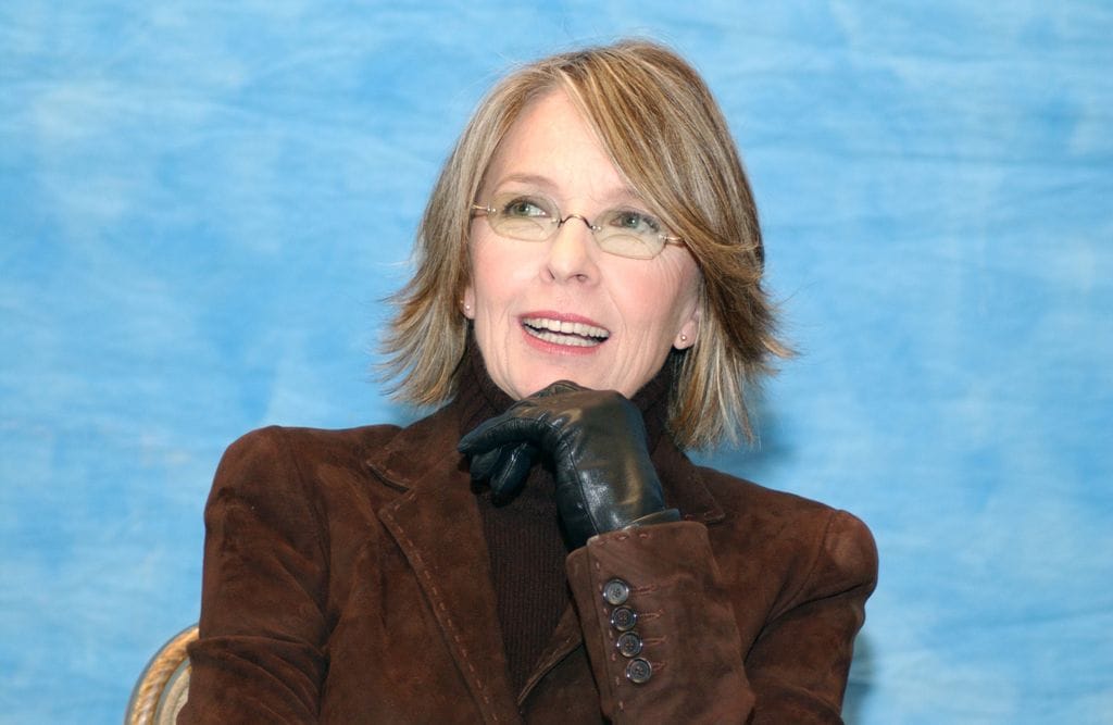 Diane Keaton, en la presentación de 'Cuando menos te lo esperas'