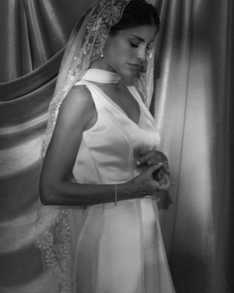 Vestido de novia de Carla, de Claudia Llagostera