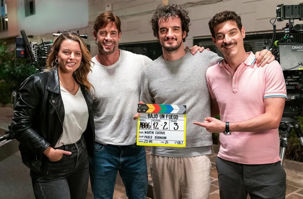 William Levy ha comenzado el rodaje de 'Bajo un fuego' en Tenerife