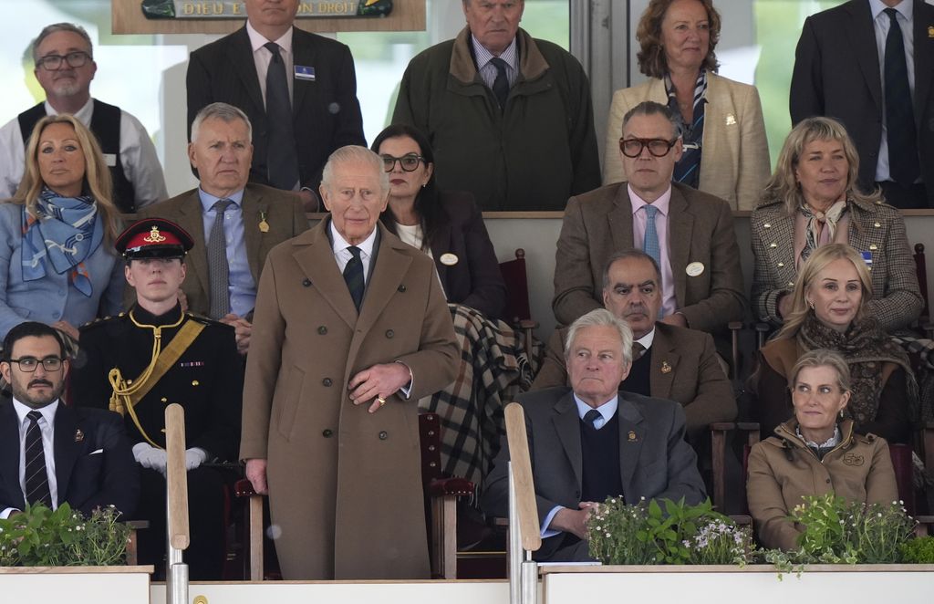 El rey Carlos III en Royal Windsor Horse Show
