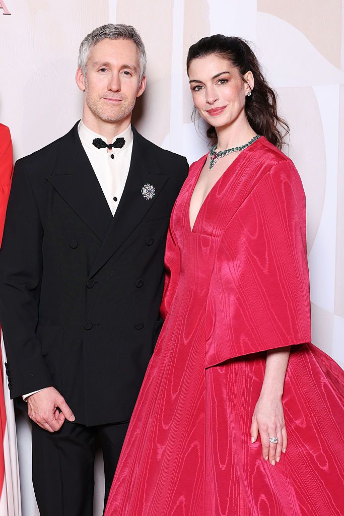 Adam Shulman y Anne Hathaway en un evento de Bvlgari el pasado mes de marzo