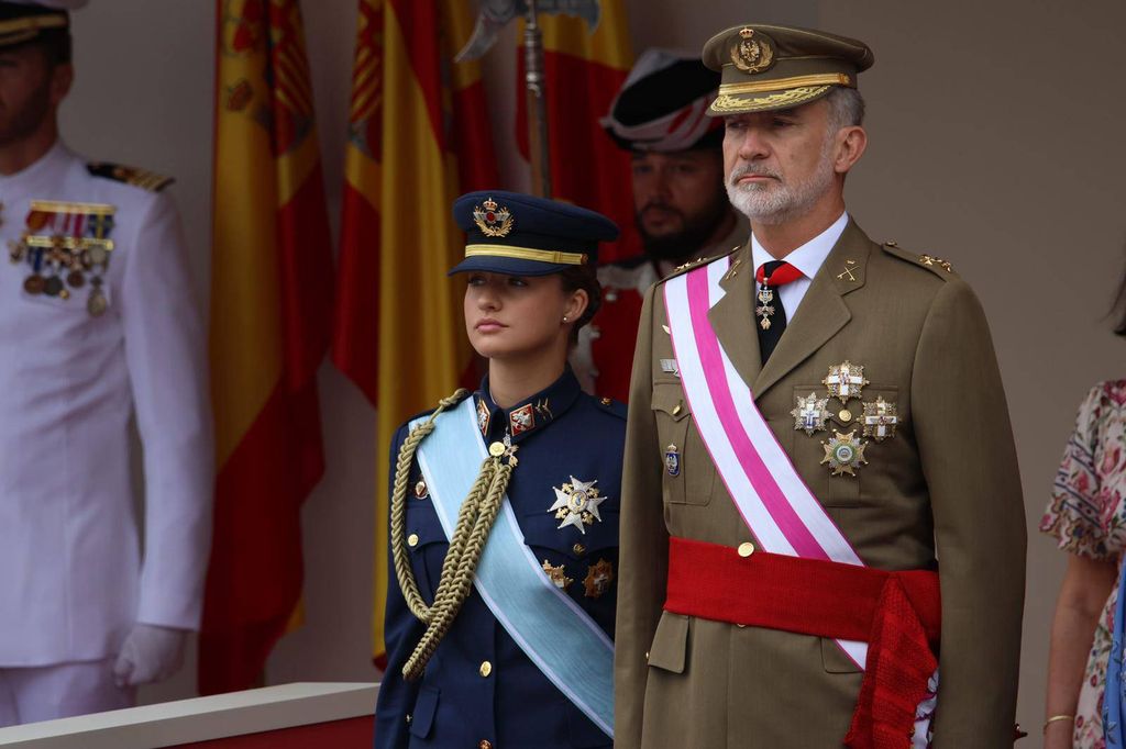 El Rey y la princesa Leonor en el DIFAS 2026