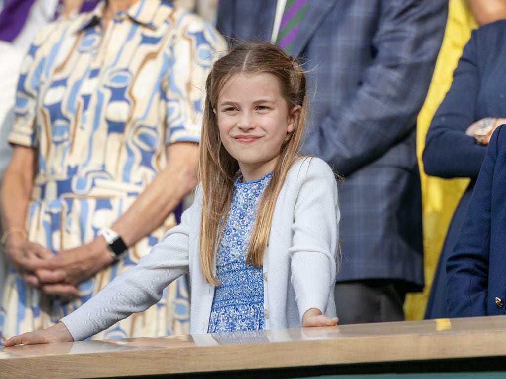 La princesa Charlotte.