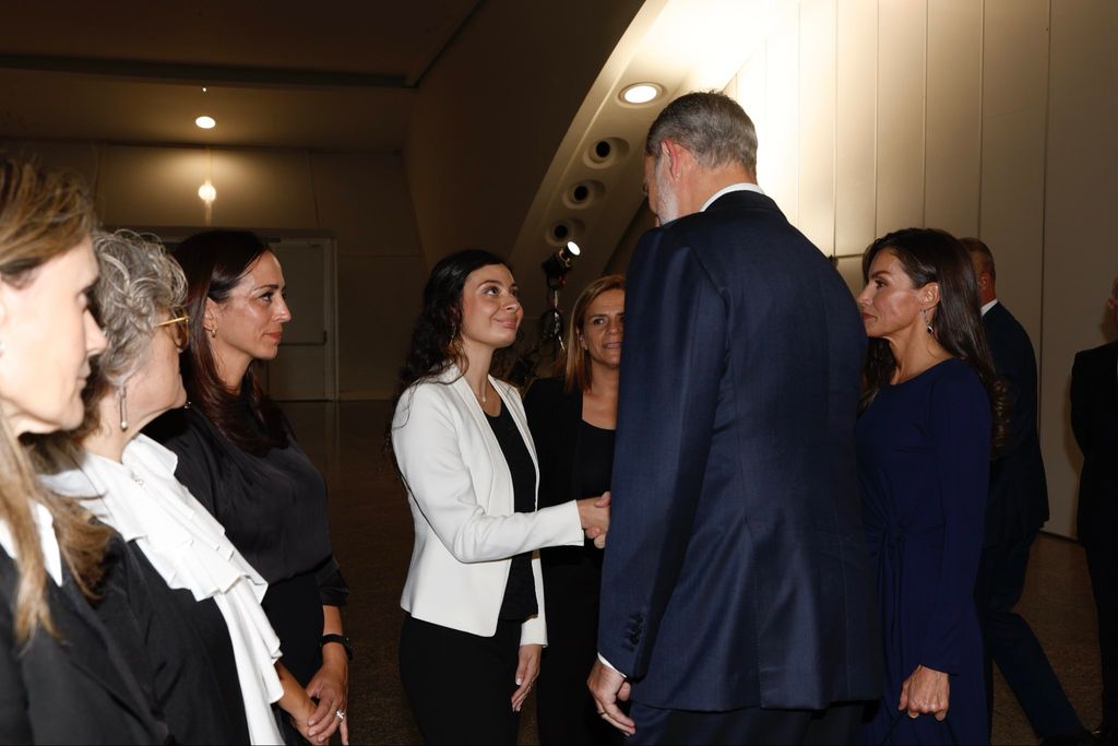 Los Reyes han sido muy cariñosos con las personas que perdieron a sus seres queridos