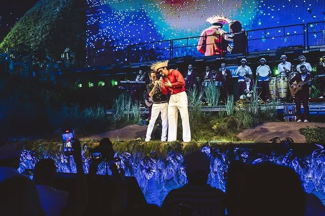 Marc Anthony y Bad Bunny en Puerto Rico