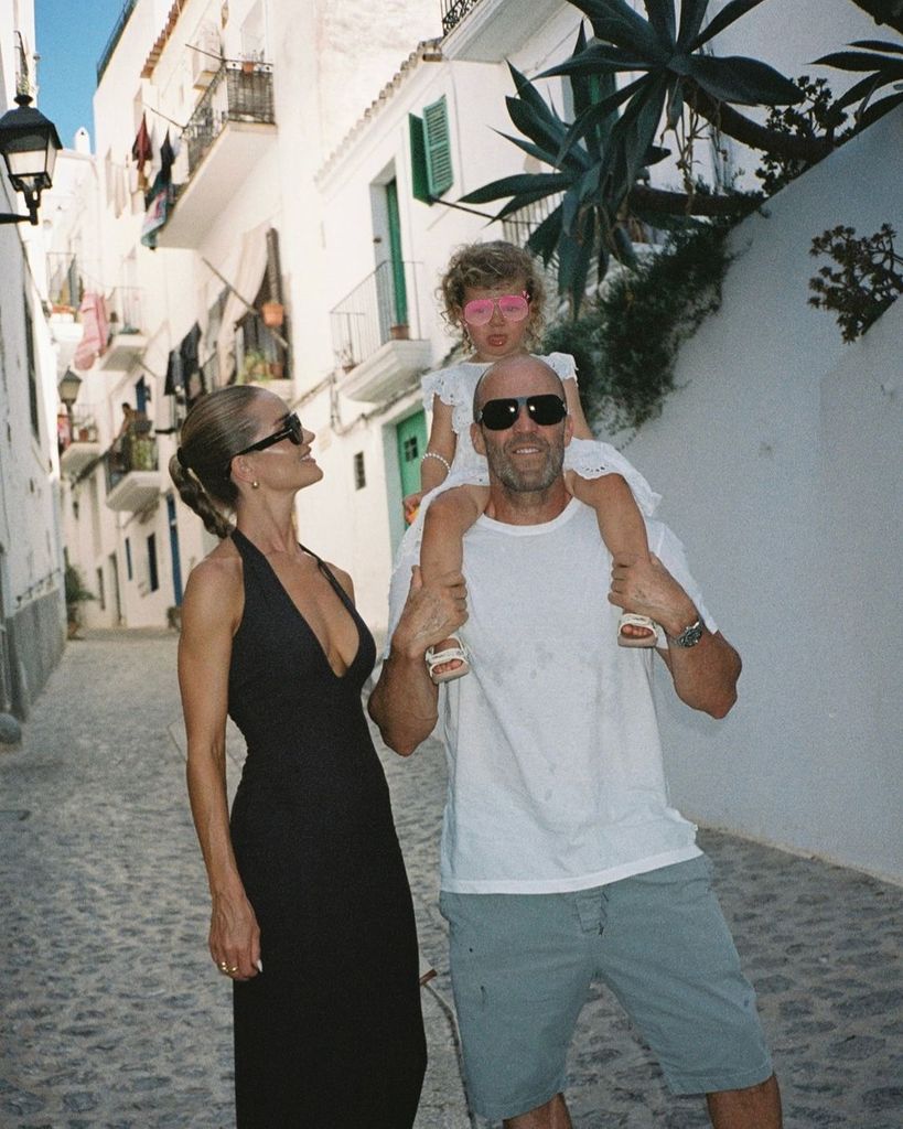 Jason Statham y Rosie Huntington-Whiteley en Ibiza, agosto 2024