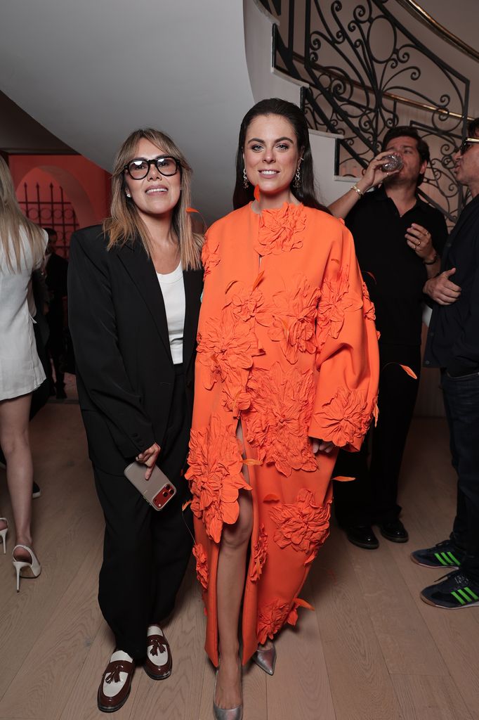 La diseñadora Raquel Orozco y Yael Sandler.