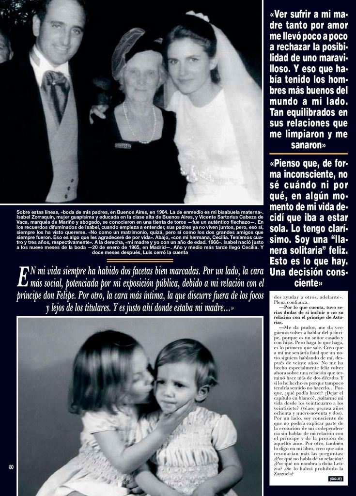 Isabel Sartorius biografía HOLA PLUS