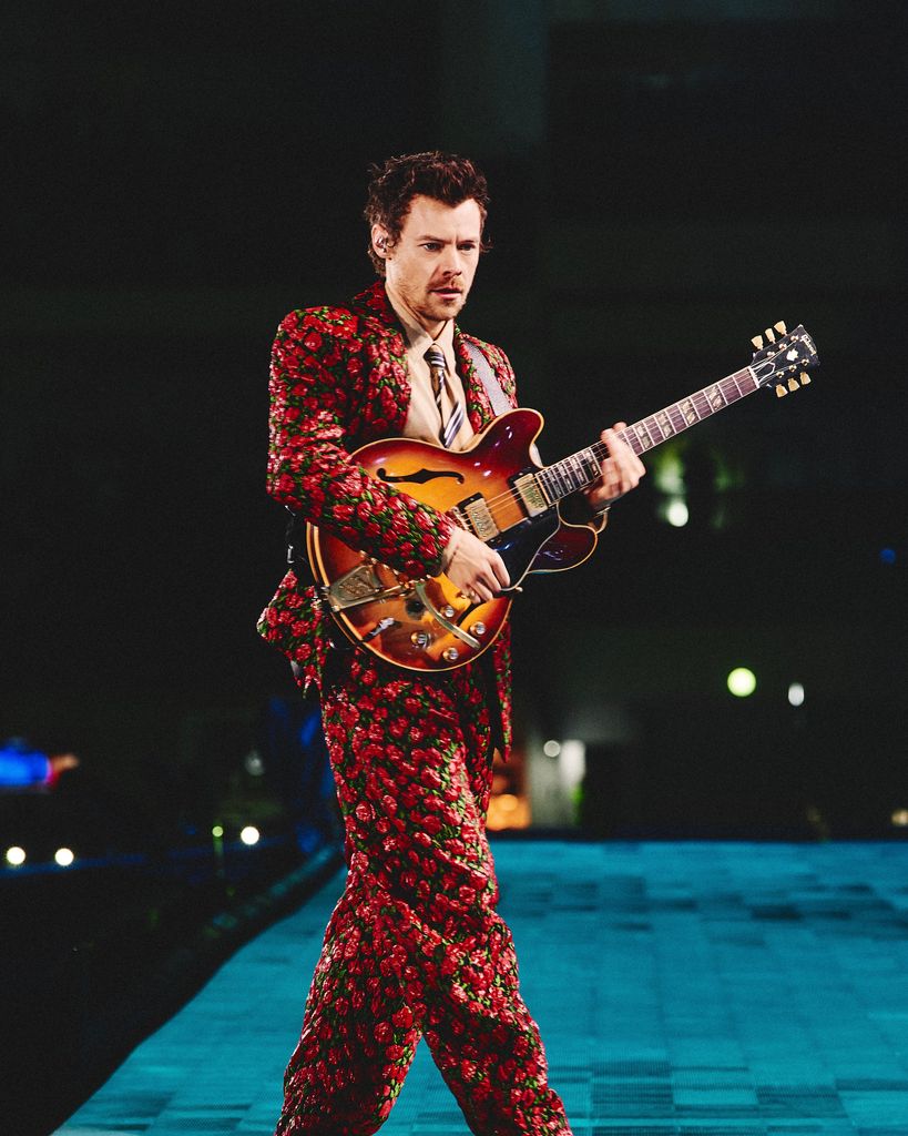 Harry Styles durante su gira 'Together, Together' en Ciudad de México.
