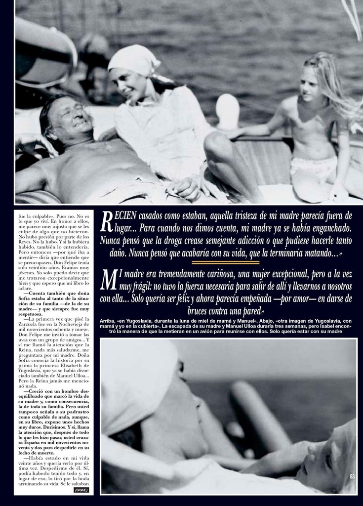 Isabel Sartorius biografía HOLA PLUS