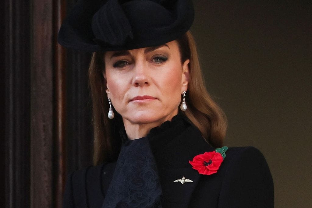 Kate, princesa de Gales, ha seguido con elegancia la rigurosa etiqueta de luto