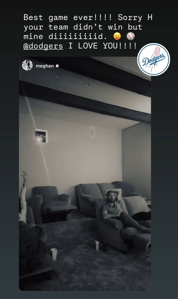 La amiga de Meghan dejó ver que Harry apoyó en la final al equipo de Toronto.