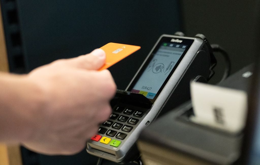 Pagando con tarjeta de crédito