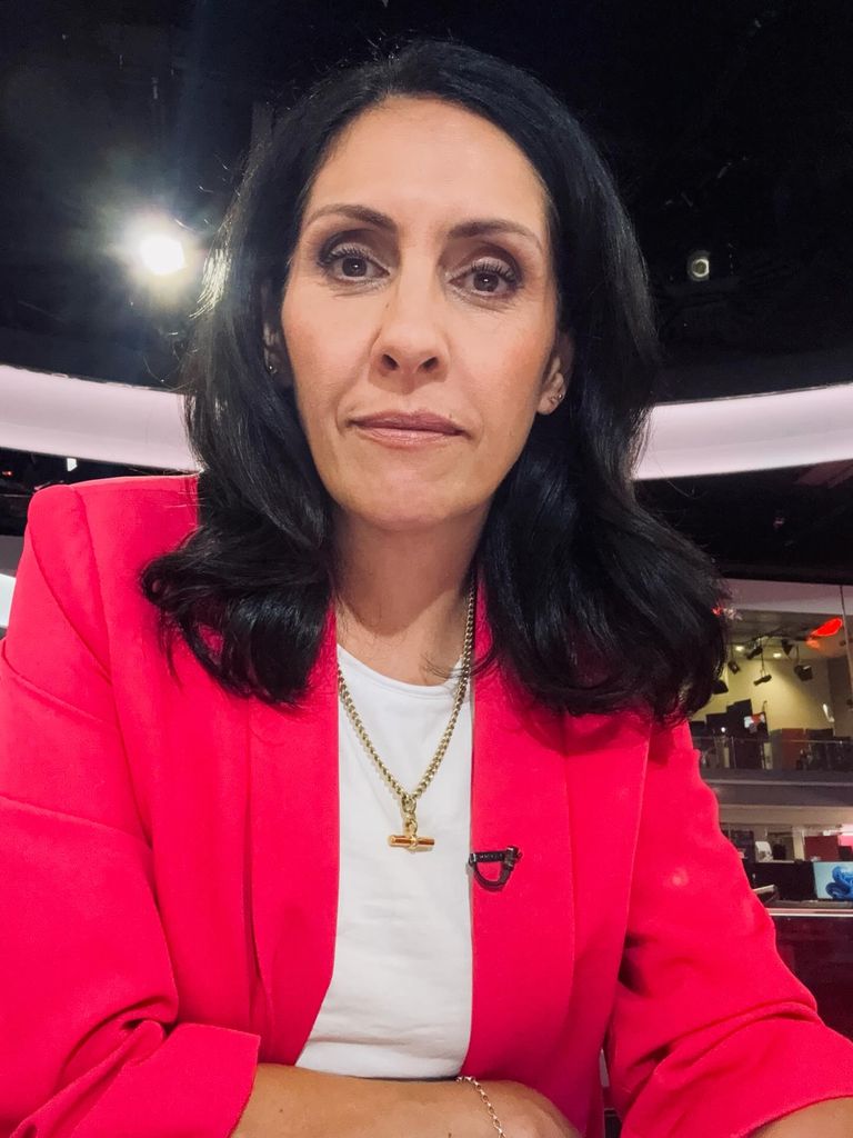 La periodista, en una imagen de sus redes sociales