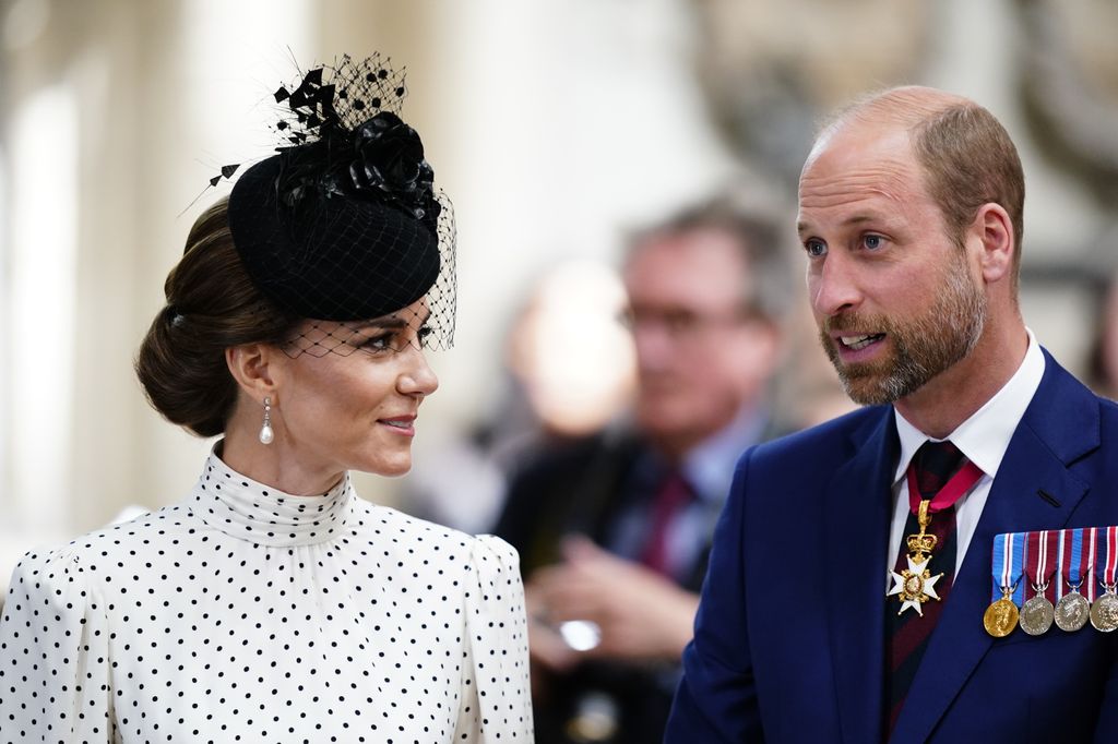 Kate Middleton y el príncipe Guillermo