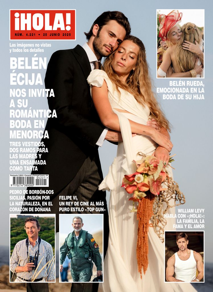 Portada ¡HOLA! Boda Belén Ecija 