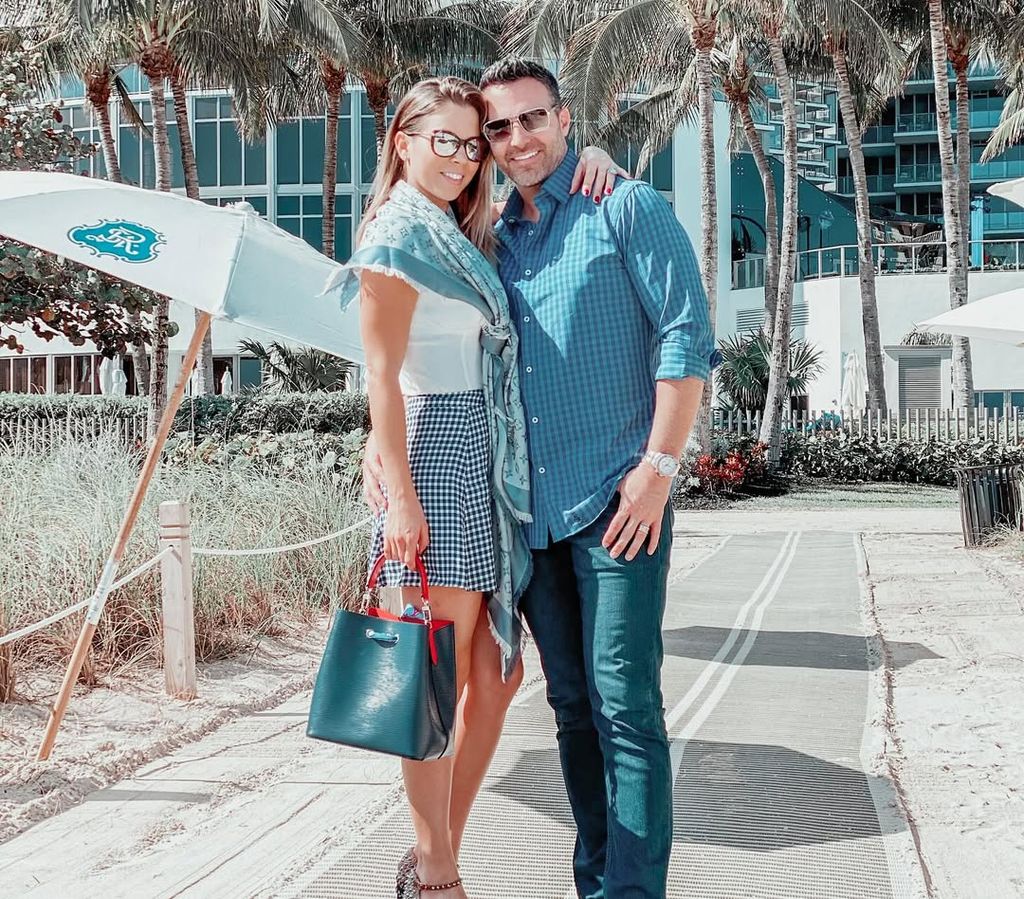 Ximena Duque y Jay Adkins intercambiaron románticos mensajes por su aniversario de bodas 