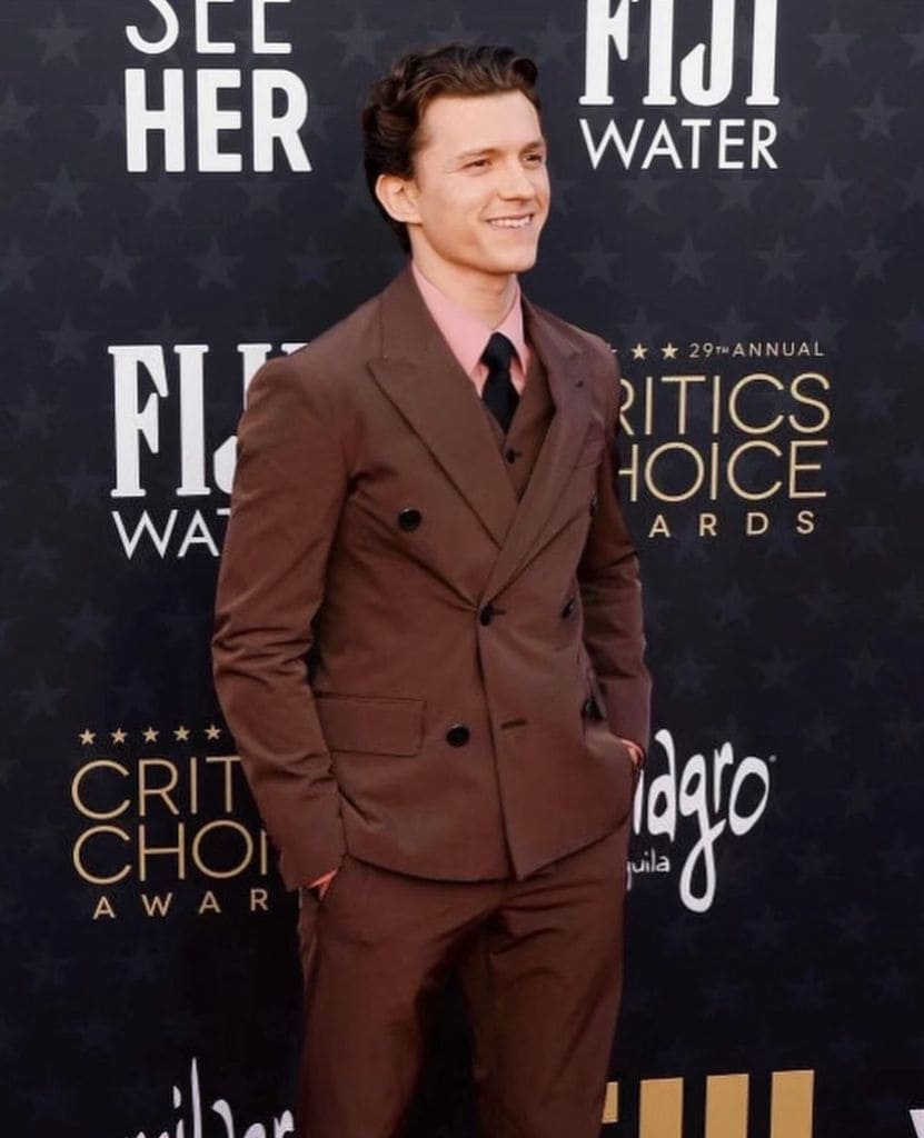 Tom Holland en los 'Critics Choice Awards'