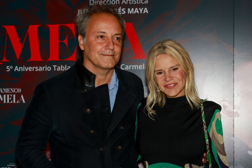 Eugenia Martínez de Irujo y Narcís Rebollo posan juntos este miércoles