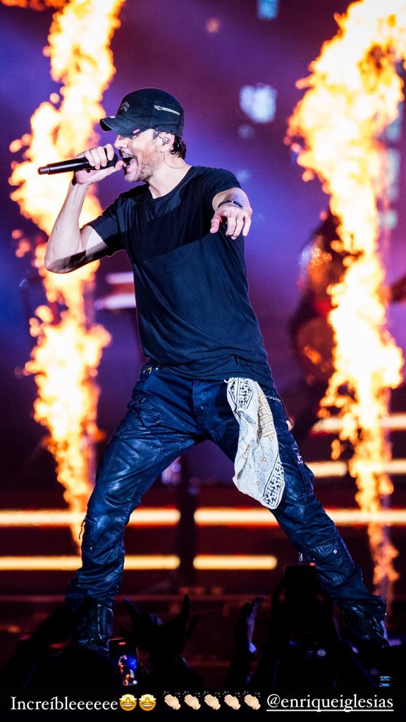 Enrique Iglesias en su concierto de Las Palmas de Gran Canaria. 5 de julio de 2025