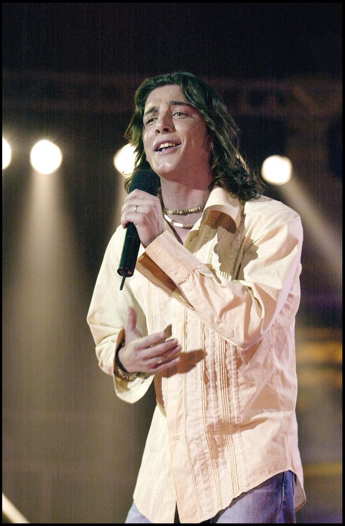 Manuel Carrasco, en Operación Triunfo, en 2003