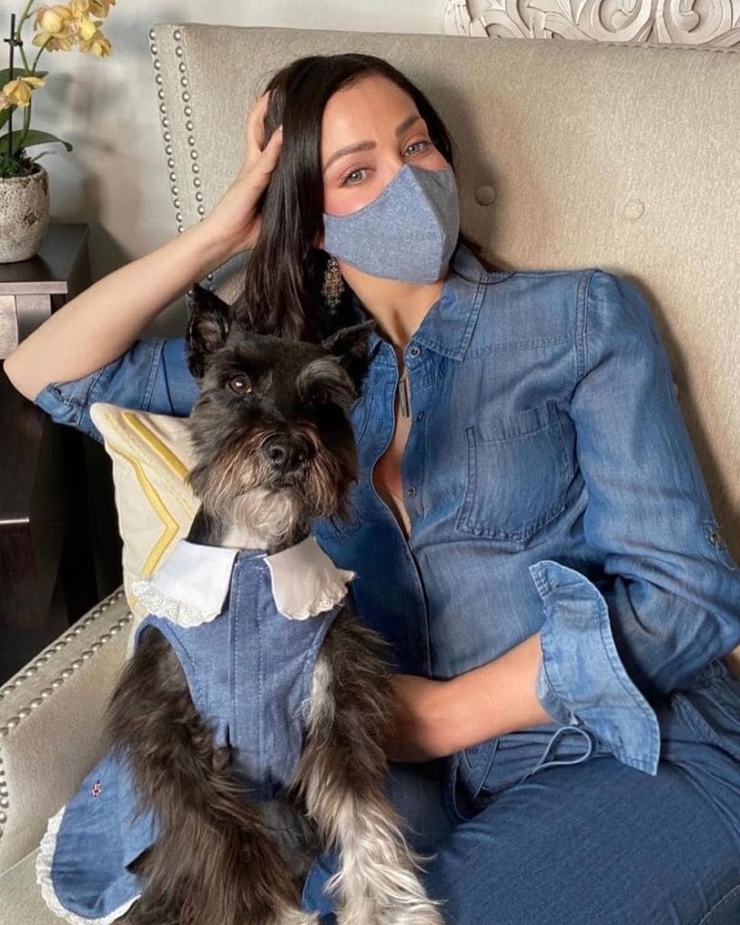 Dayanara Torres con su pequeña Coco.