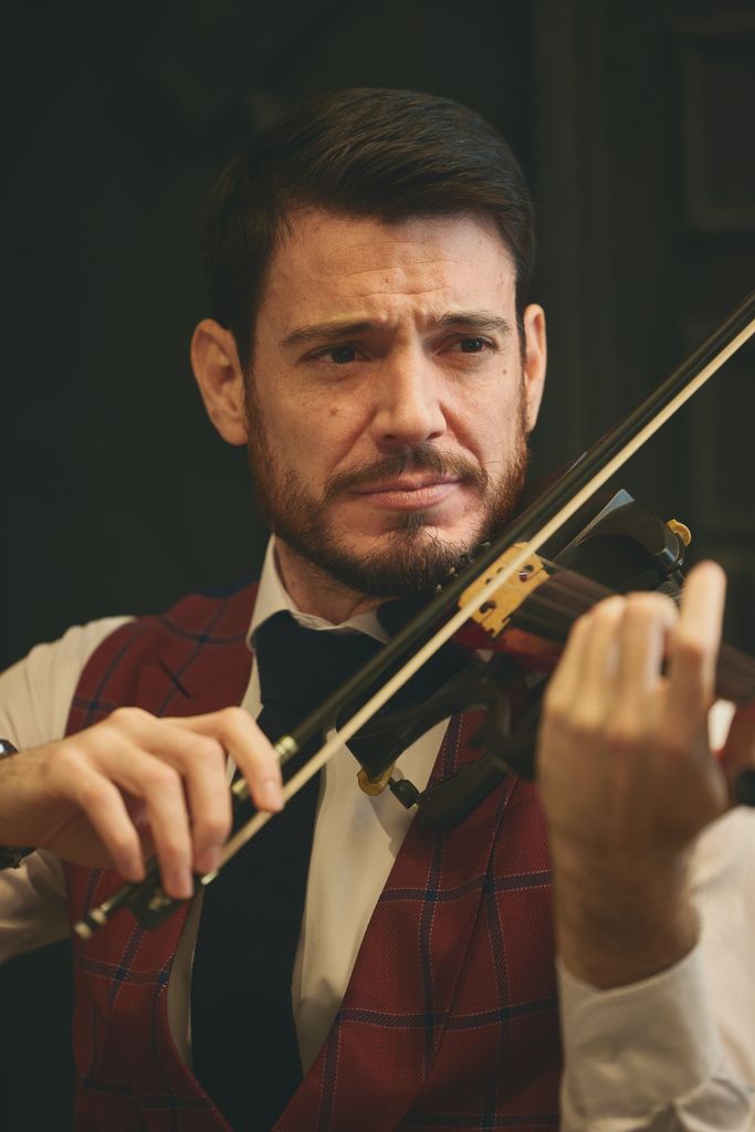 El violinista Pablo Navarro