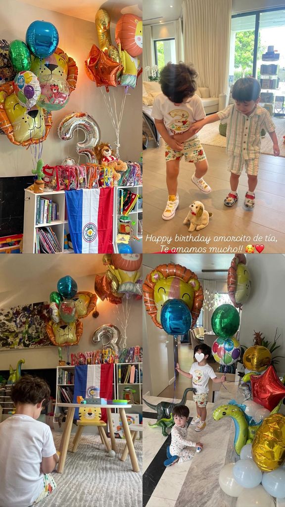 Eli Ferreira, hermana de Nadia, compartió algunas imágenes del festejo de Marquito.