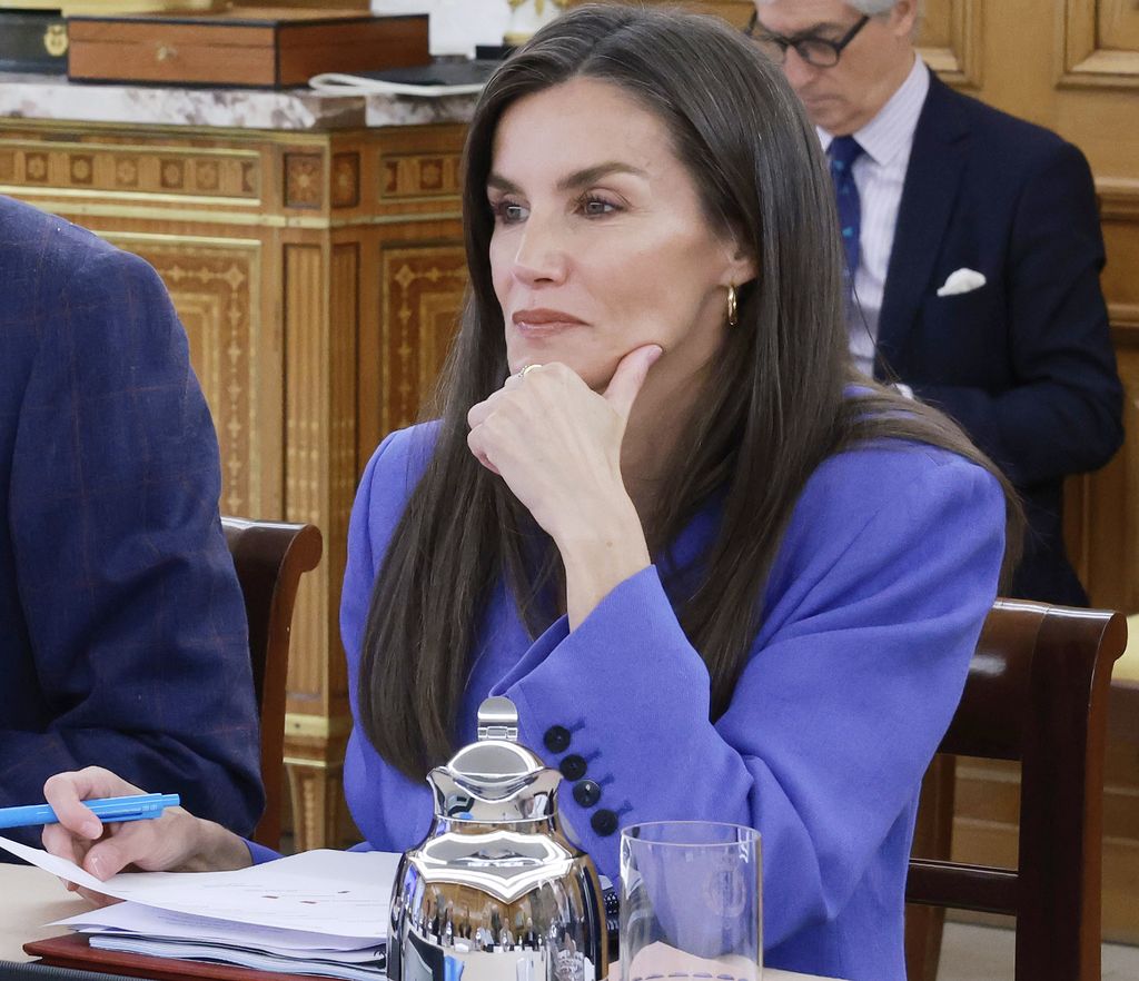 Las manos de la reina Letizia