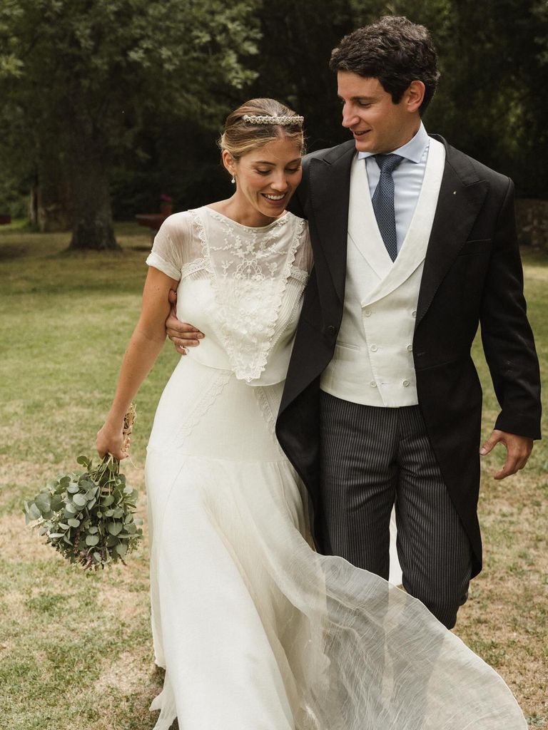 Novias virales con vestidos de encaje vintage