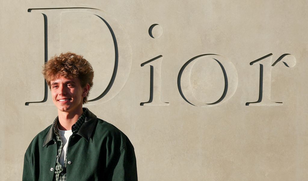 Jayden James Federline en el desfile de Dior en Los Ángeles