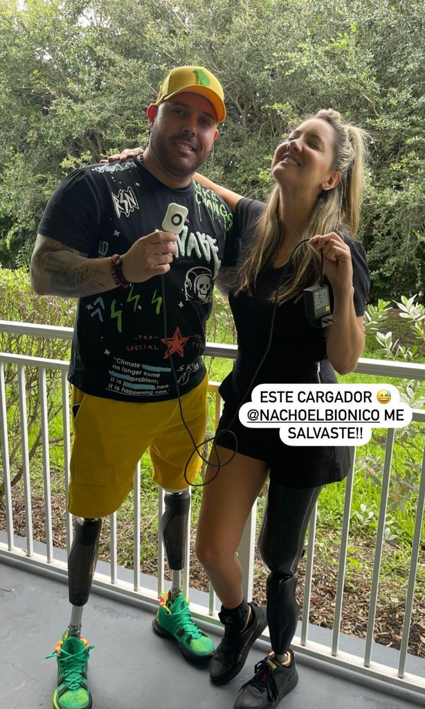 Daniella Álvarez y Nacho \'El Biónico\'