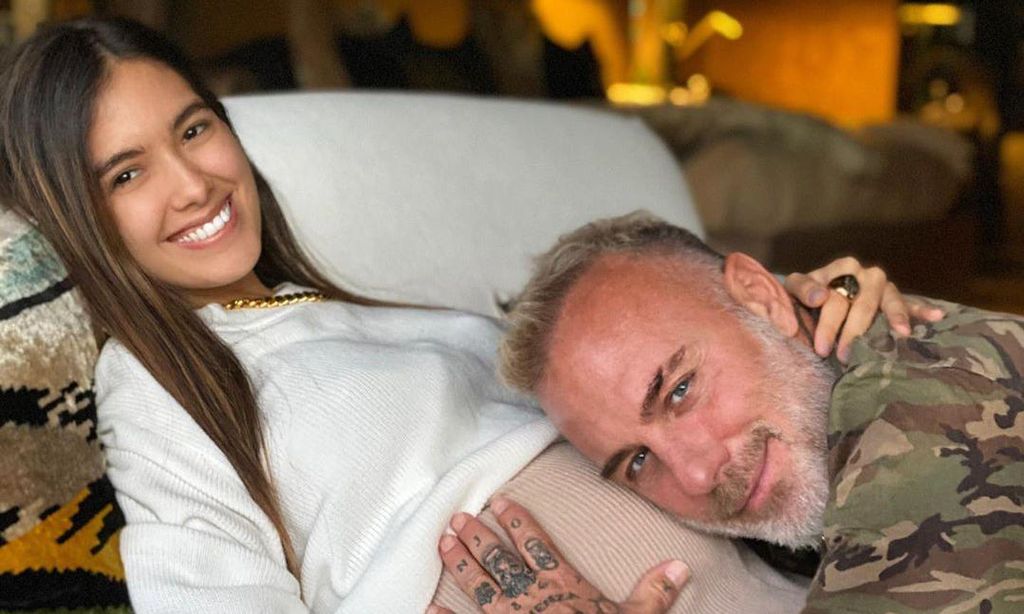 Gianluca Vacchi y Sharon Fonseca