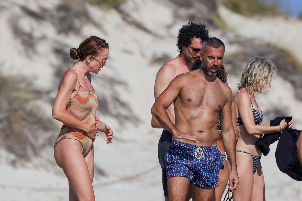 Beatriz Archidona Y Carlo Danza, de vacaciones en Ibiza. 7 de agosto de 2025