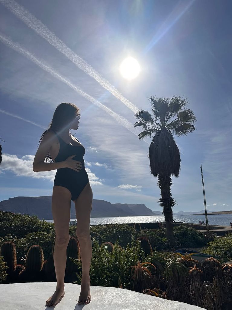 Sara Carbonero pasó las fiestas de fin de año en las Islas Canarias.