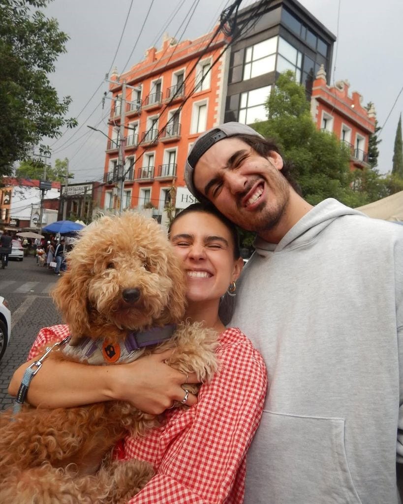 Romina y Sebastián Poza.