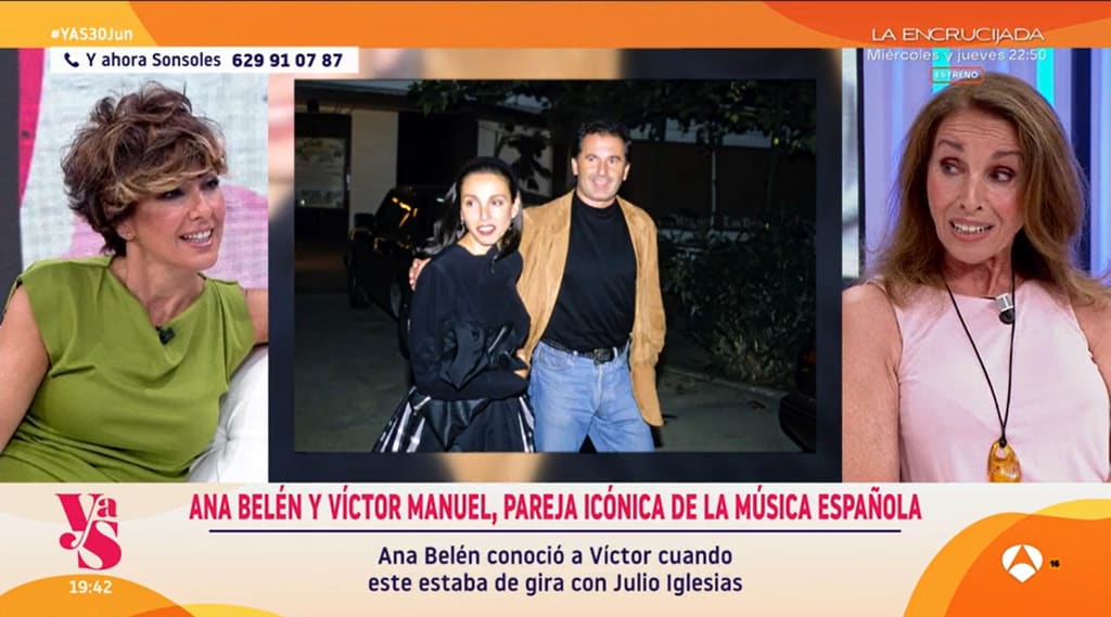 Ana Belén en el programa 'Y ahora Sonsoles'