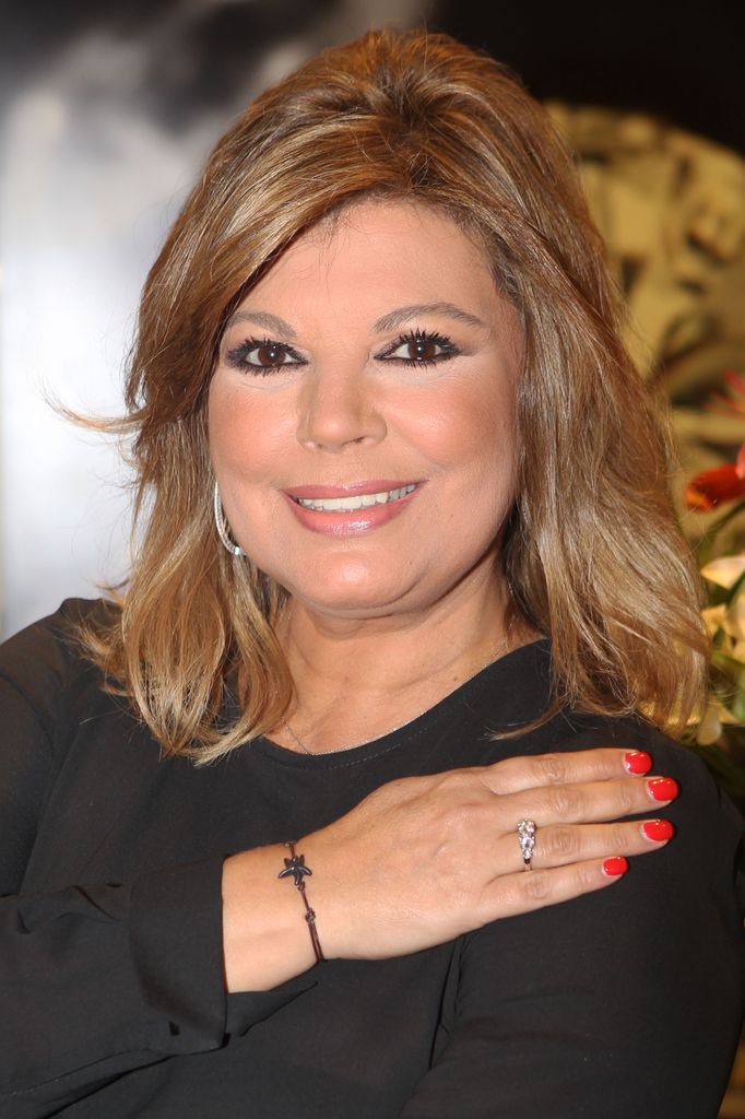 Terelu Campos durante un acto de la firma " Moon Diamons" en Madrid