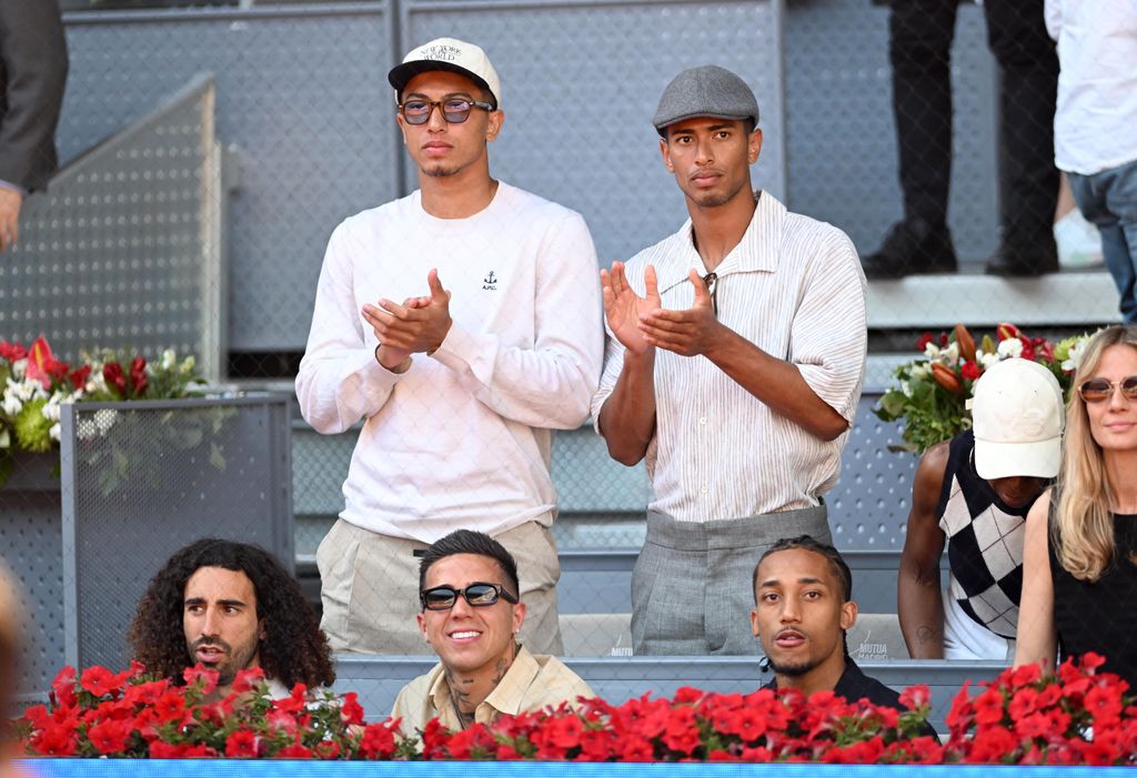 Jobe y Jude Bellingham, Marc Cucurella, Enzo Fernández y Joao Pedro