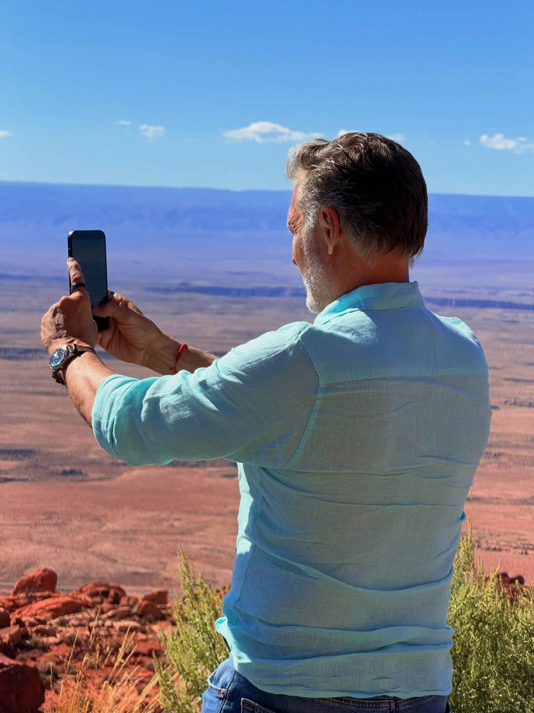 Paulina se inspiró en el paisaje para dedicar un lindo mensaje a Juan