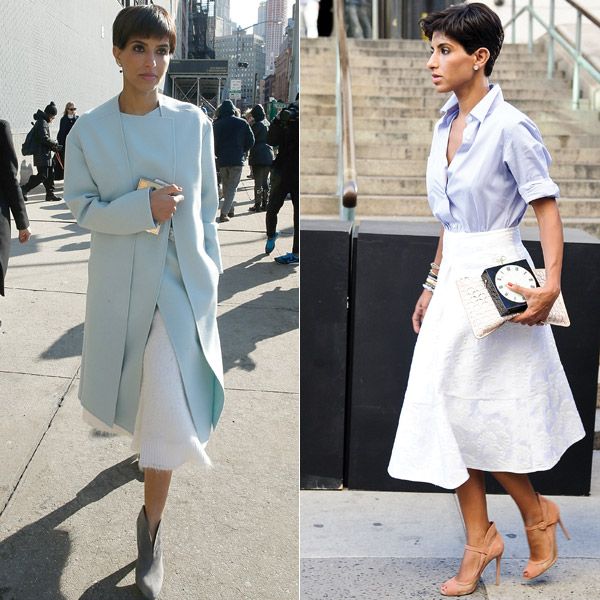 Discreta con su vida personal y familiar, la princesa Deena hace su gran aparición ante los fotógrafos en la Semana de la Moda de Nueva York, una cita que rara vez se pierde