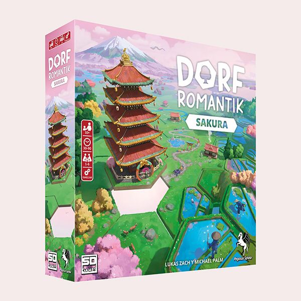 Juego de Mesa Dorfromantik Sakura