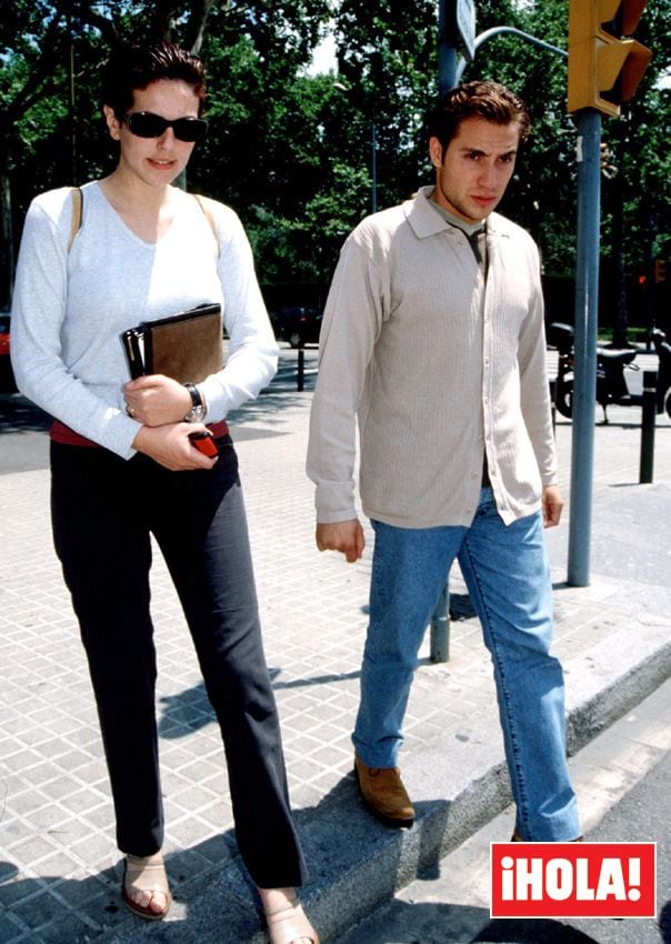 Rocío Carrasco y Antonio David Flores