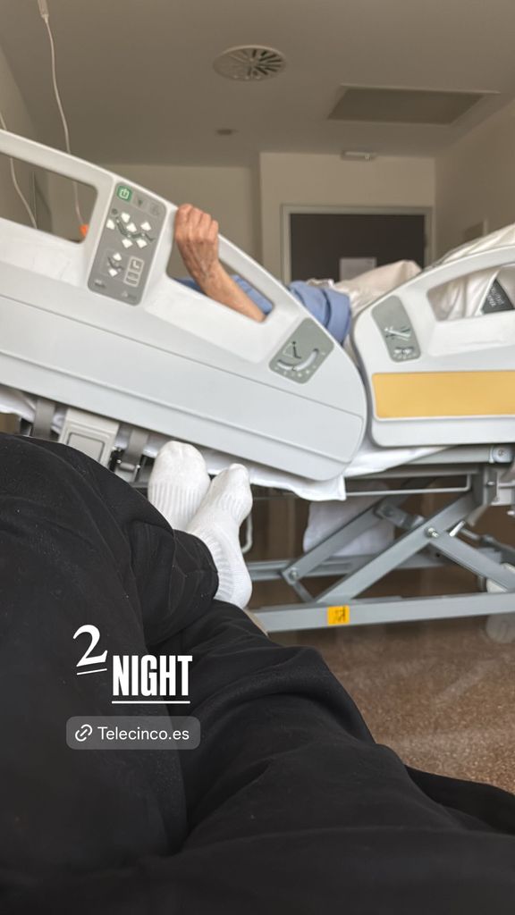La abuela de Jonathan Pérez, exconcursante de GH 15, en el Hospital La Fe de Valencia 