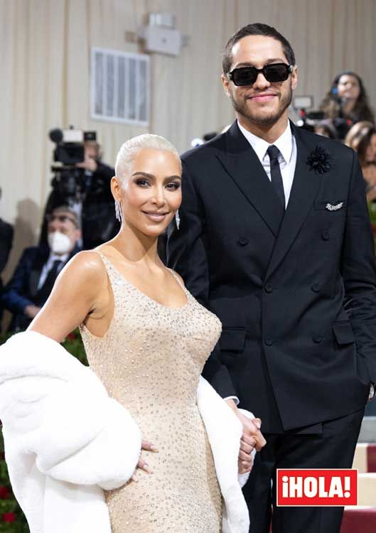 Kim Kardashian y Pete Davidson 
