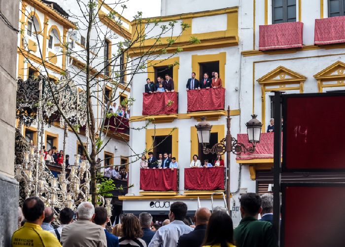 Joaquín Sánchez en la Semana Santa sevillana