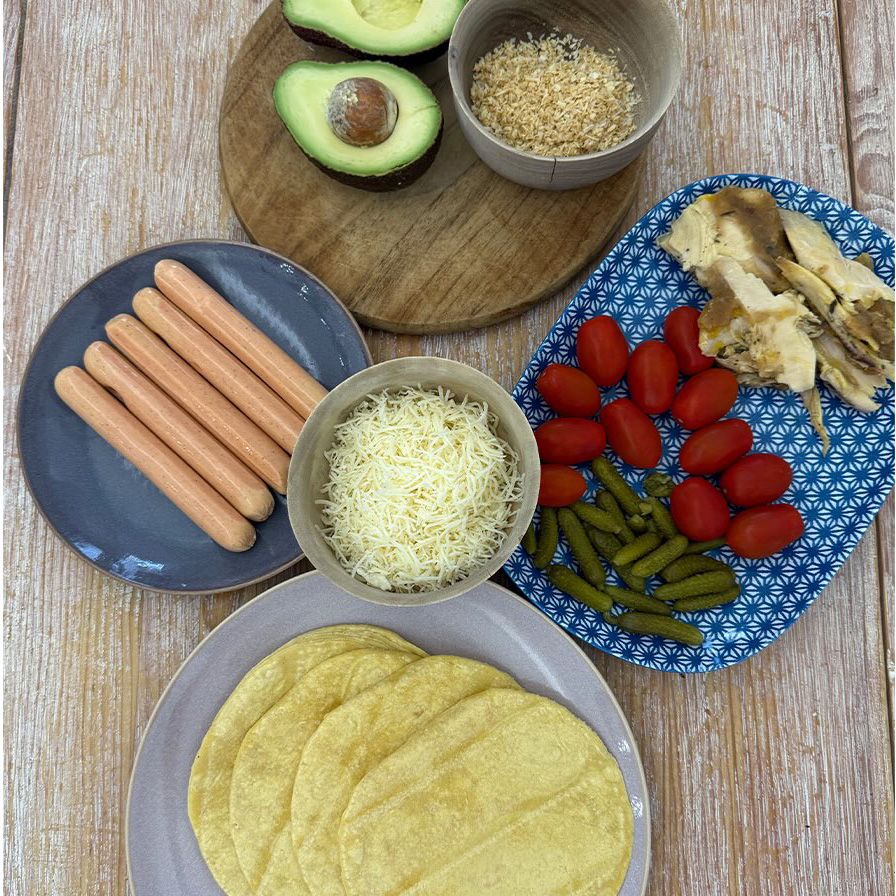Los ingredientes para preparar la receta son bastante sencillos.