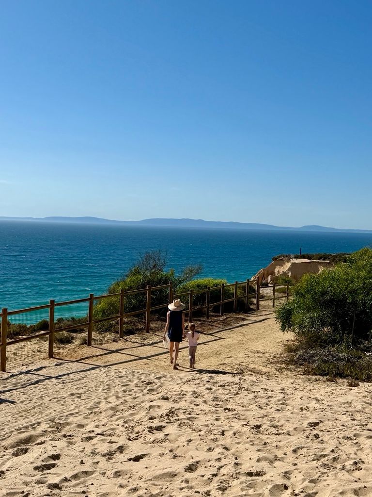 Meghan Markle y su hija Lilibet disfrutaron de hermosas vistas al mar.